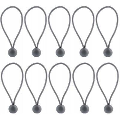 KADAX Rubber Fastening Set - 15 cm - Tensioners for Tarpaulins KADAX Rubber Fastening Set - 15 cm - Tensioners for Tarpaulins