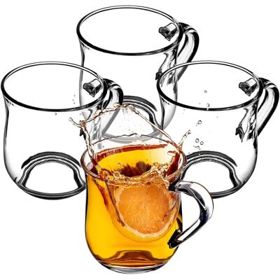 KADAX Coffee Tea Glasses Set - 320ml KADAX Coffee Tea Glasses Set - 320ml