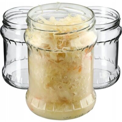 Kadax - 48x 500 ml - Mason Jars - Cucumbers & Honey Jam - Glass Jar Kadax - 48x 500 ml - Mason Jars - Cucumbers & Honey Jam - Glass Jar