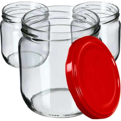 KADAX - Barattoli marmellata 425 ml - 6 Stk - jars KADAX - Barattoli marmellata 425 ml - 6 Stk - jars