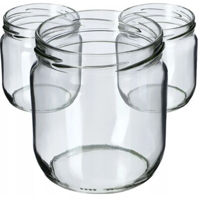 KADAX - Glass Jam Jars - 425 ml - 12 Stück - Jars KADAX - Glass Jam Jars - 425 ml - 12 Stück - Jars