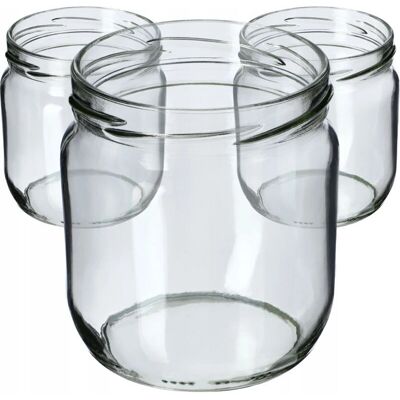 Kadax - 425ml jars - 48 pcs - screw caps - Food Storage Jar Set Kadax - 425ml jars - 48 pcs - screw caps - Food Storage Jar Set