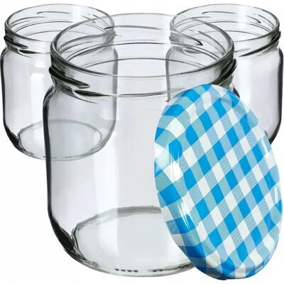 Kadax - Fi82 - 425 ml - 48x - Frascos de vidrio Kadax - Fi82 - 425 ml - 48x - Frascos de vidrio