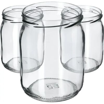 KADAX 540ml Glass jar - versatile for preserves and honey KADAX 540ml Glass jar - versatile for preserves and honey