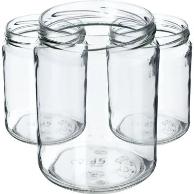 KADAX Glass Jars 540ml for Preserves - Food & Spices KADAX Glass Jars 540ml for Preserves - Food & Spices