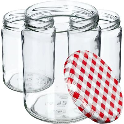 KADAX Glass Jar 540ml for Preserves - Food Storage KADAX Glass Jar 540ml for Preserves - Food Storage