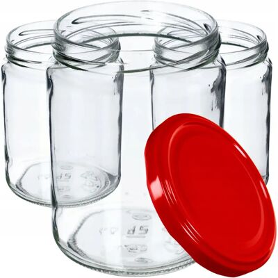 KADAX - Weck Tarros - 540 ml - Red - 24 pcs KADAX - Weck Tarros - 540 ml - Red - 24 pcs