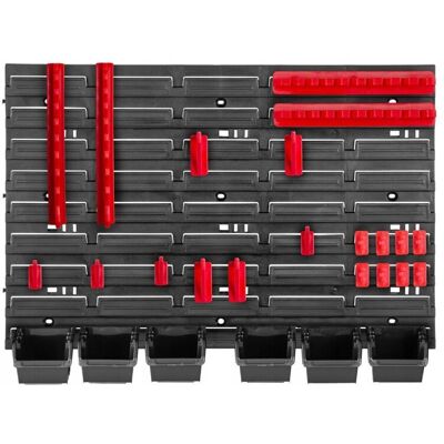 Kadax - Garage Wall Tool Board 58x39 cm - Black Kadax - Garage Wall Tool Board 58x39 cm - Black