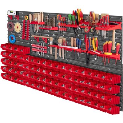 KADAX Tableau d'outils mural 156x78cm - Organisation atelier - Publicité KADAX Tableau d'outils mural 156x78cm - Organisation atelier - Publicité