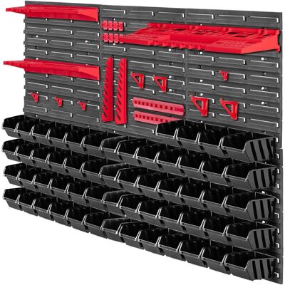 Kadax - 117x78cm tablero de herramientas de pared - 79 piezas - Tool board Kadax - 117x78cm tablero de herramientas de pared - 79 piezas - Tool board
