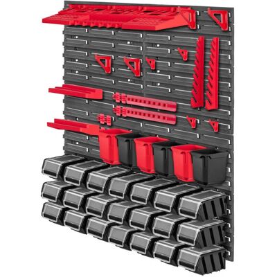 KADAX - Tablero de herramientas de pared 78x78cm - 50 piezas - PP plástico - Tool Board KADAX - Tablero de herramientas de pared 78x78cm - 50 piezas - PP plástico - Tool Board