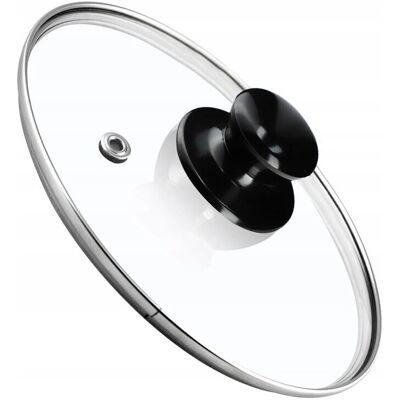 KADAX - Coperchio in vetro 18 cm - Glass - Universal - Lid KADAX - Coperchio in vetro 18 cm - Glass - Universal - Lid