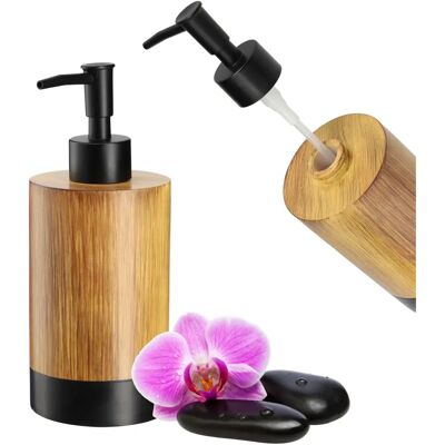 KADAX Soap Dispenser - Wood Pattern 350ml KADAX Soap Dispenser - Wood Pattern 350ml