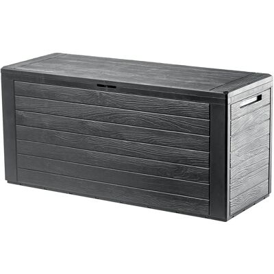 KADAX Garten Balkon Aufbewahrungsbox - 280L Anthrazit KADAX Garten Balkon Aufbewahrungsbox - 280L Anthrazit