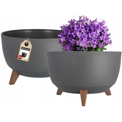 Kadax Plant Pot 40cm Insert - Decorative Flowerpot for Indoor & Outdoor Kadax Plant Pot 40cm Insert - Decorative Flowerpot for Indoor & Outdoor