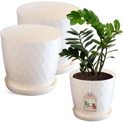 Maceta Kadax 2530cm con Soporte - Diseño Moderno Maceta Kadax 2530cm con Soporte - Diseño Moderno