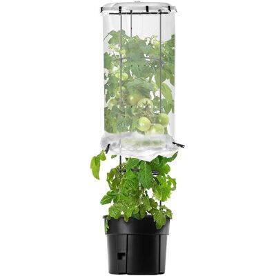 KADAX Maceta de tomate 12L - Set con soporte y funda KADAX Maceta de tomate 12L - Set con soporte y funda