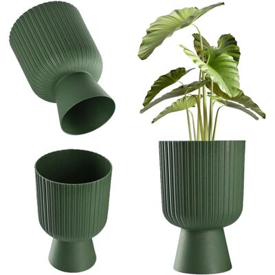 KADAX Grüner 18cm Blumentopf Überzug - Gartenpflanzenstütze KADAX Grüner 18cm Blumentopf Überzug - Gartenpflanzenstütze
