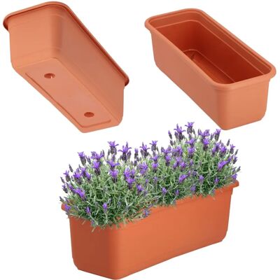 KADAX Balkonbox 40cm Blumenkübel - Blumentopf KADAX Balkonbox 40cm Blumenkübel - Blumentopf