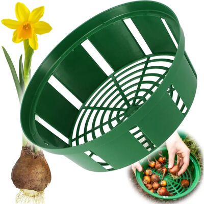 Kadax Gartenzwiebelkorb mit Abdeckung 18cm - Pflanzen Kadax Gartenzwiebelkorb mit Abdeckung 18cm - Pflanzen