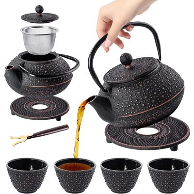 KADAX Zaparzacz do herbaty z żeliwa 800ml - Zestaw herbaty KADAX Zaparzacz do herbaty z żeliwa 800ml - Zestaw herbaty