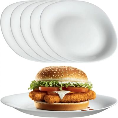 KADAX White 28cm Dinner Plate - Dinner Plate KADAX White 28cm Dinner Plate - Dinner Plate