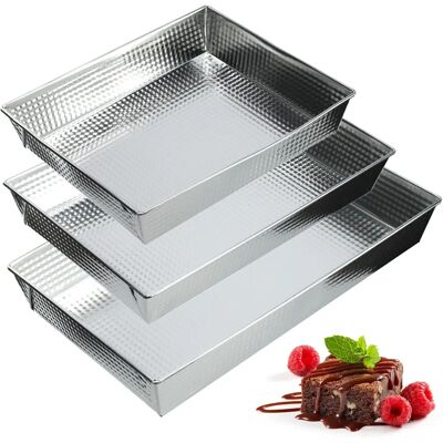 KADAX Baking Tray Set XXL 3pcs - Baking Tray KADAX Baking Tray Set XXL 3pcs - Baking Tray