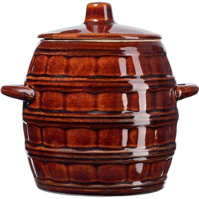 KADAX Fusto di ceramica - 2,5L per crauti KADAX Fusto di ceramica - 2,5L per crauti