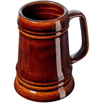 KADAX Beer Mug 500ml Large Stoneware Gift - Beer Mug KADAX Beer Mug 500ml Large Stoneware Gift - Beer Mug
