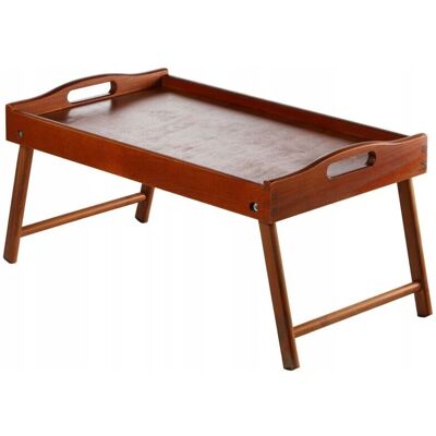 Kadax - Bedside Laptop Tray - Pine - Foldable - Tray table Kadax - Bedside Laptop Tray - Pine - Foldable - Tray table