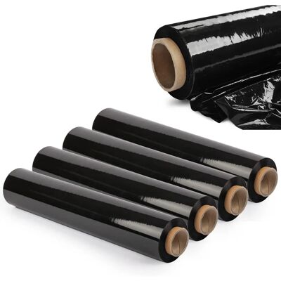 KADAX Película estirable negra 2,5kg XL - Película stretch KADAX Película estirable negra 2,5kg XL - Película stretch