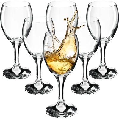 KADAX White Wine Glasses 6pcs 200ml Set of Glasses - Wine Glasses KADAX White Wine Glasses 6pcs 200ml Set of Glasses - Wine Glasses