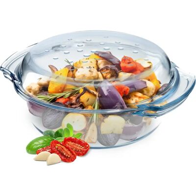 KADAX Round 2.4L Casserole with Lid KADAX Round 2.4L Casserole with Lid