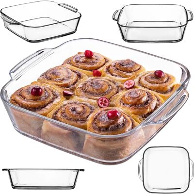 KADAX Ceramic 2.4L Oven Bake Square - Casserole Dish KADAX Ceramic 2.4L Oven Bake Square - Casserole Dish