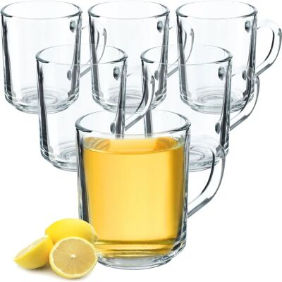 KADAX Kaffee-Tee-Gläser Set mit 6 Stück KADAX Kaffee-Tee-Gläser Set mit 6 Stück