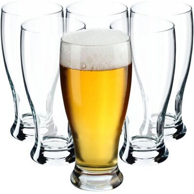 KADAX Szklanki do piwa 565ml Zestaw 6 sztuk KADAX Szklanki do piwa 565ml Zestaw 6 sztuk