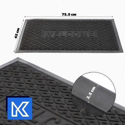 KADAX Doormat - 75x45cm - Durable Entrance Rug KADAX Doormat - 75x45cm - Durable Entrance Rug