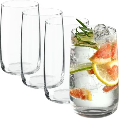 KADAX Set of 4 Lead-Free Glasses - 480ml Drinkware KADAX Set of 4 Lead-Free Glasses - 480ml Drinkware