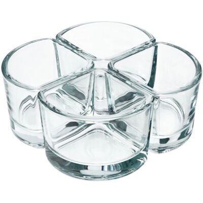 Kadax - 120ml-4pc - Glass - Serving bowls - Glass bowls set Kadax - 120ml-4pc - Glass - Serving bowls - Glass bowls set