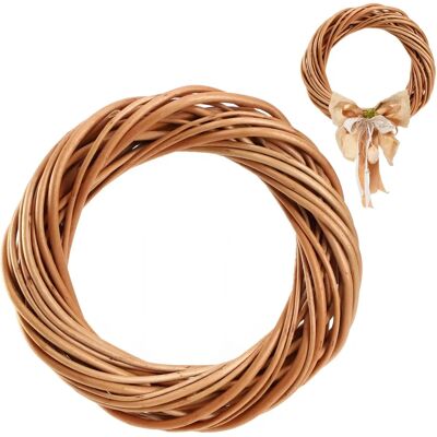 KADAX Natural Wicker Wreath 40cm - Wreath Base KADAX Natural Wicker Wreath 40cm - Wreath Base