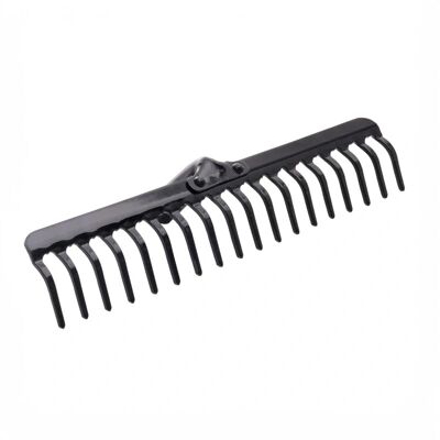 KADAX Metal Rake for Grass Leaves without Handle Unframed 18 Teeth Solid - Garden Rake KADAX Metal Rake for Grass Leaves without Handle Unframed 18 Teeth Solid - Garden Rake
