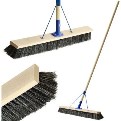 KADAX Uniwersalny Miotła do Ulic 80 cm z Trzonkiem - Miotła Uliczna KADAX Uniwersalny Miotła do Ulic 80 cm z Trzonkiem - Miotła Uliczna