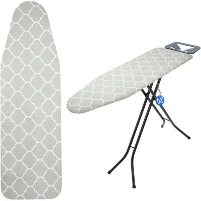 Kadax - 144x44 cm - Gris - Funda para tabla de planchar Kadax - 144x44 cm - Gris - Funda para tabla de planchar