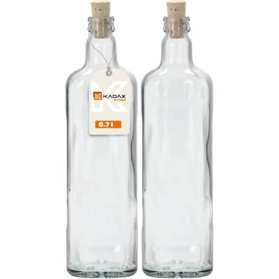 KADAX 2x 700ml Bottle for Wine Tinctures - Bottle for wine tinctures KADAX 2x 700ml Bottle for Wine Tinctures - Bottle for wine tinctures