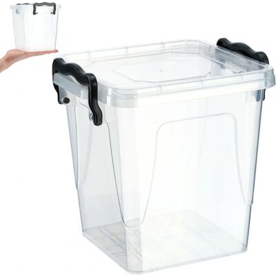 KADAX Food Container - 1.8L, Transparent, Leak-proof Lid - Food Storage KADAX Food Container - 1.8L, Transparent, Leak-proof Lid - Food Storage