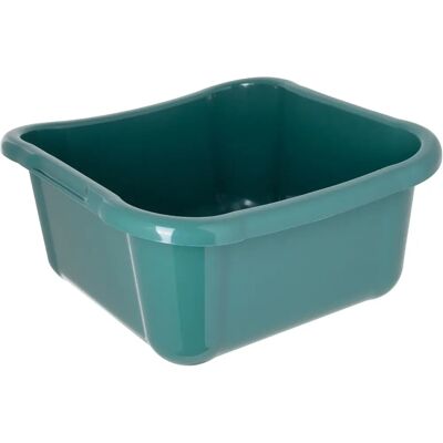 KADAX Bol Square en Plastique - 8L Vert - Publicité KADAX Bol Square en Plastique - 8L Vert - Publicité
