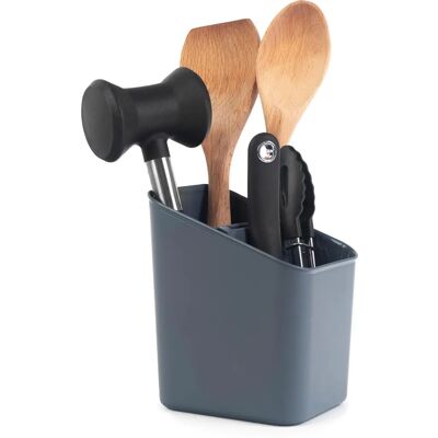 KADAX Dark Grey Plastic Cutlery Drainer - Kitchen Organizer KADAX Dark Grey Plastic Cutlery Drainer - Kitchen Organizer
