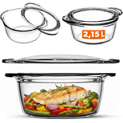 KADAX Small Round 2.15L Casserole with Lid KADAX Small Round 2.15L Casserole with Lid