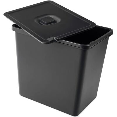 KADAX Black 23L Waste Segregation Bin KADAX Black 23L Waste Segregation Bin