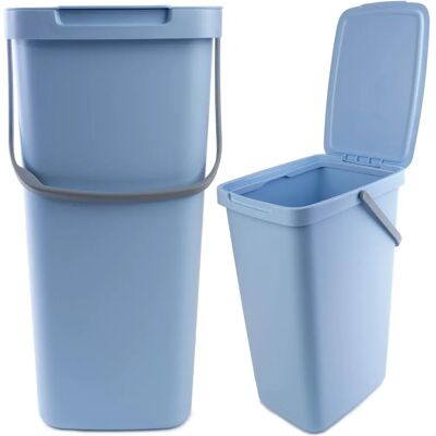 Kadax Waste bin with lid - 20L Segregation Kadax Waste bin with lid - 20L Segregation